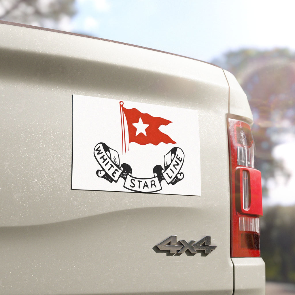White Star Line Car Magnet