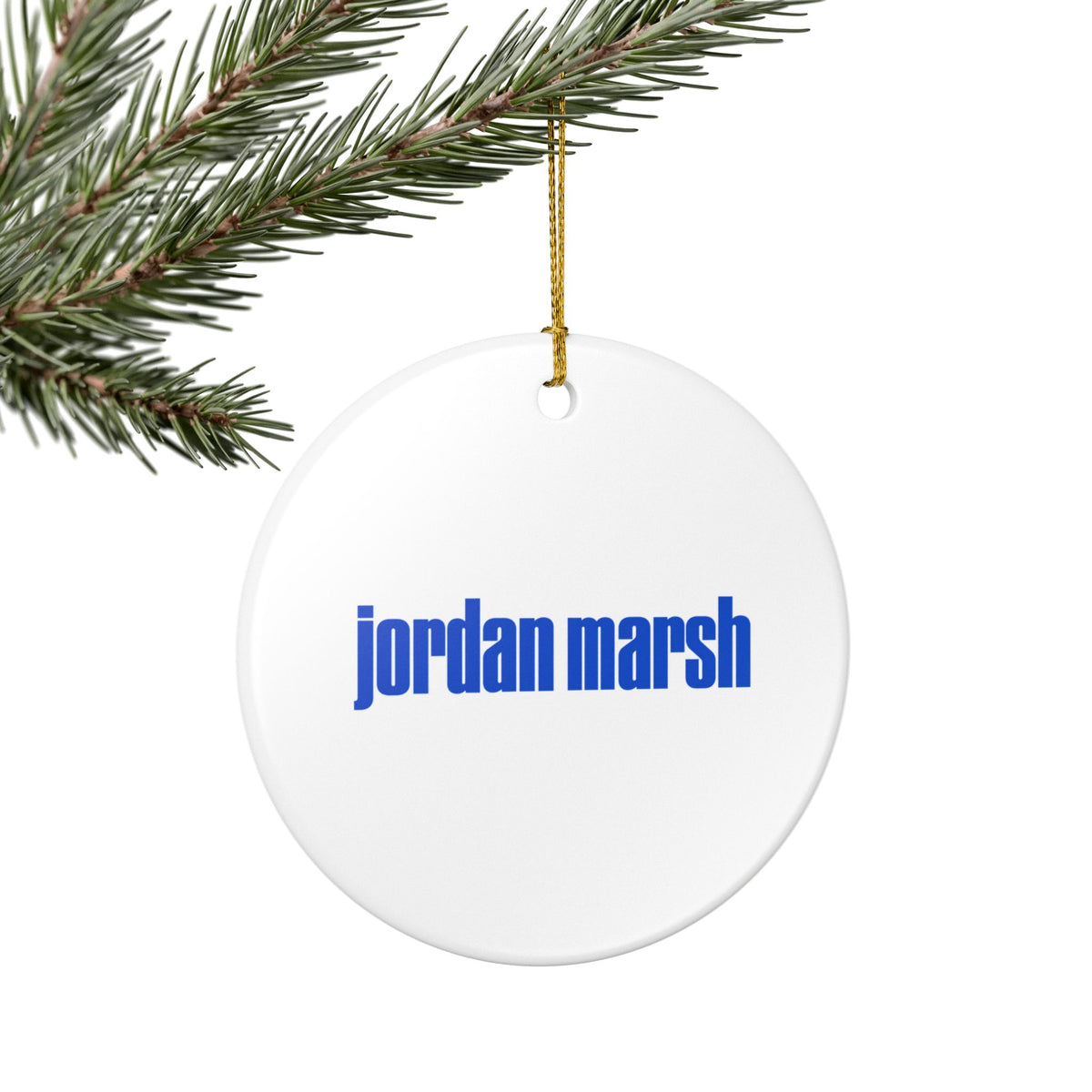 Jordan Marsh Ceramic Ornament