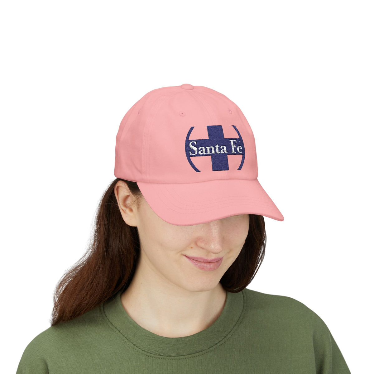 Atchison Topeka and Santa Fe Railway Embroidered Dad Cap Hat