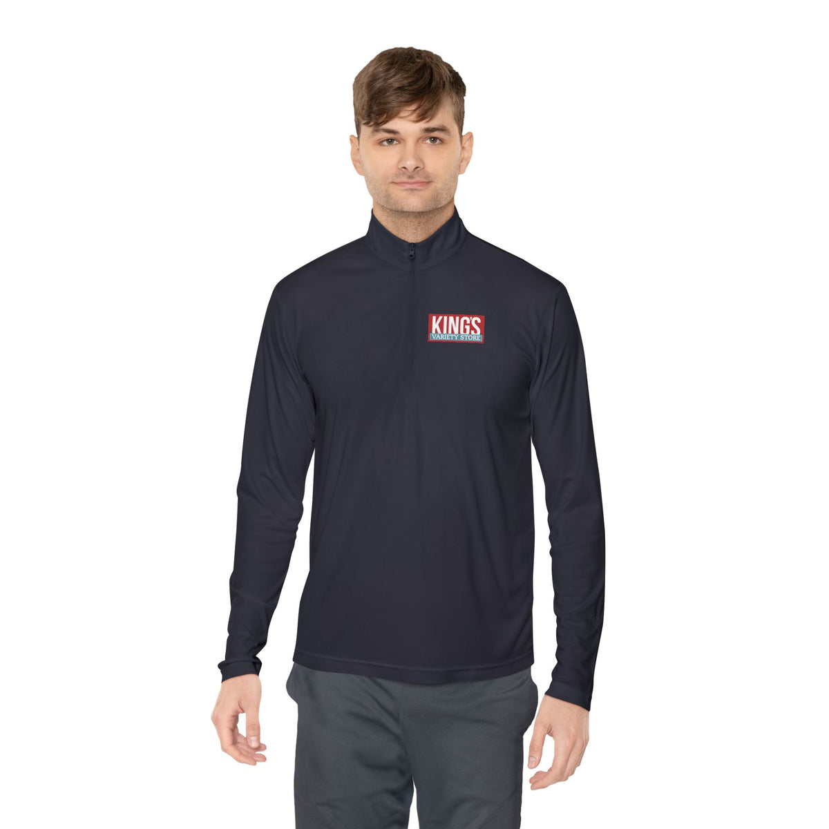 King's Variety Store Unisex Quarter Zip Pullover