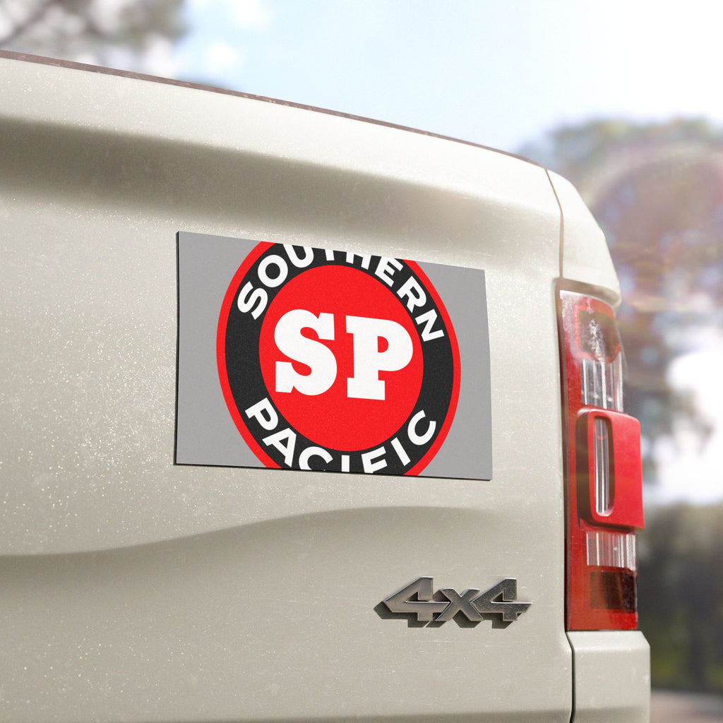 Southern Pacific Railroad Car Magnet