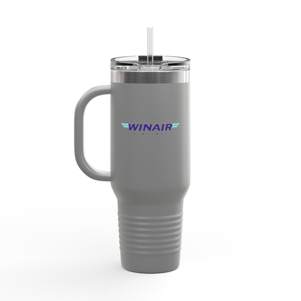 WinAir Airlines 40oz Insulated Travel Mug Stainless Tumbler