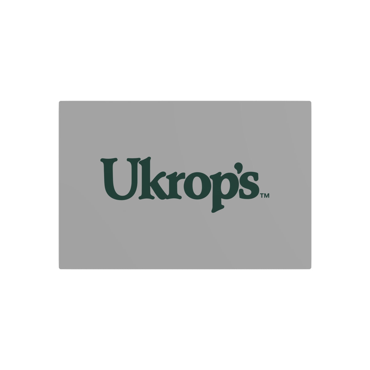 Ukrop's Super Markets Metal Sign