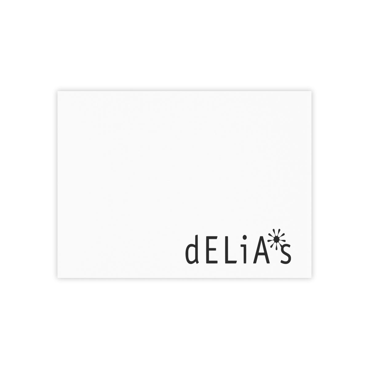 Delia's Sticky Post-it Note Pad