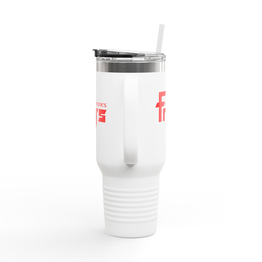 Fry's Electronics, Inc. 40oz Insulated Travel Mug Stainless Tumbler