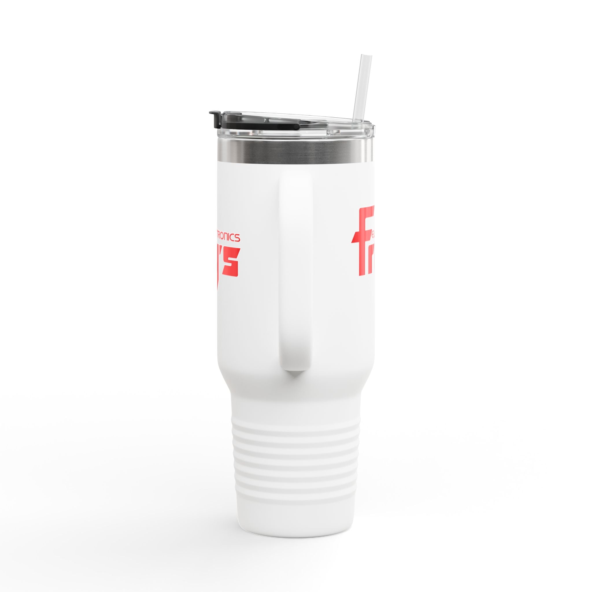 Fry's Electronics, Inc. 40oz Insulated Travel Mug Stainless Tumbler