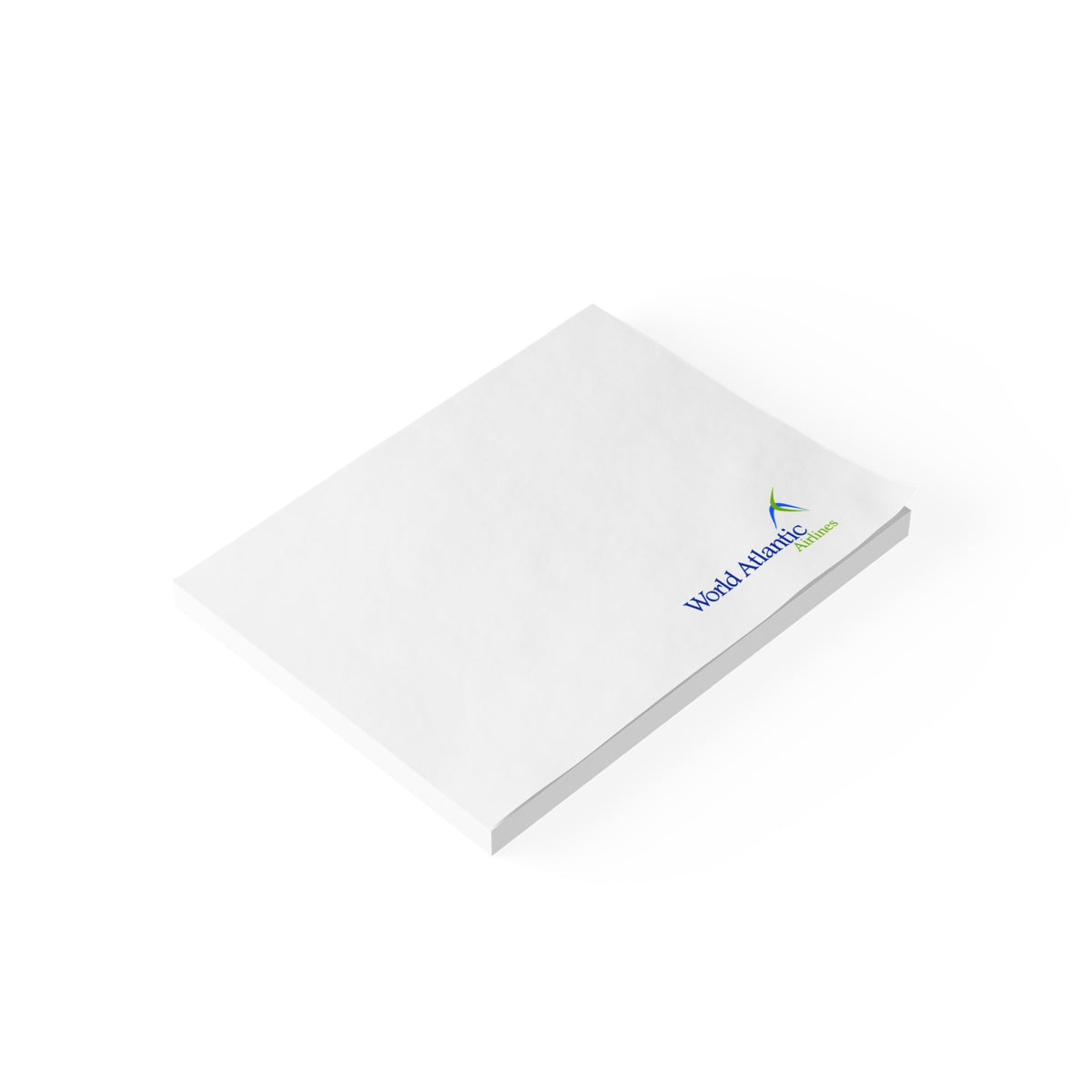 World Atlantic Airlines Sticky Post-it Note Pad