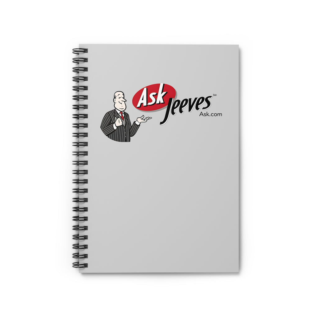 Ask Jeeves Spiral Notebook