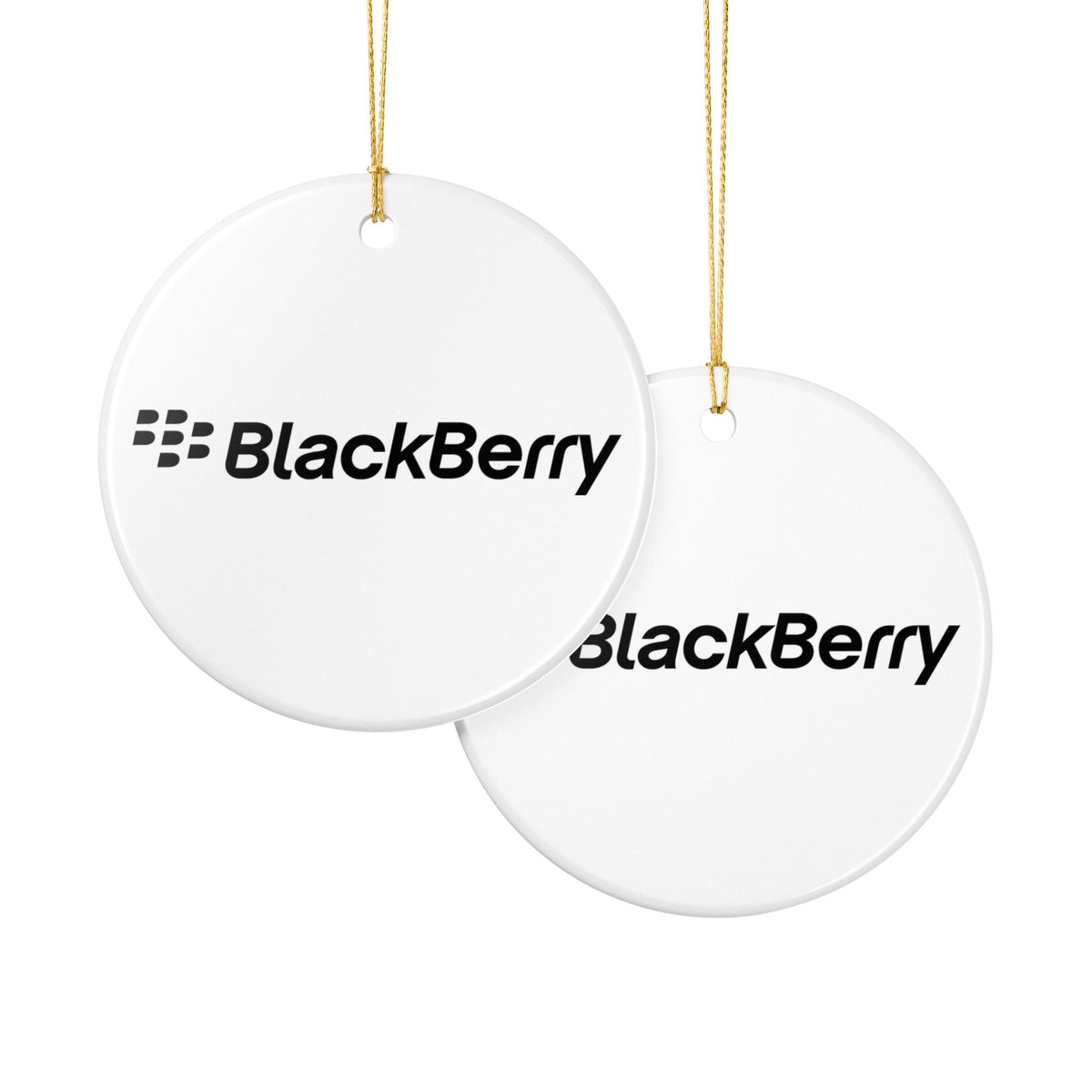 BlackBerry Ceramic Ornament