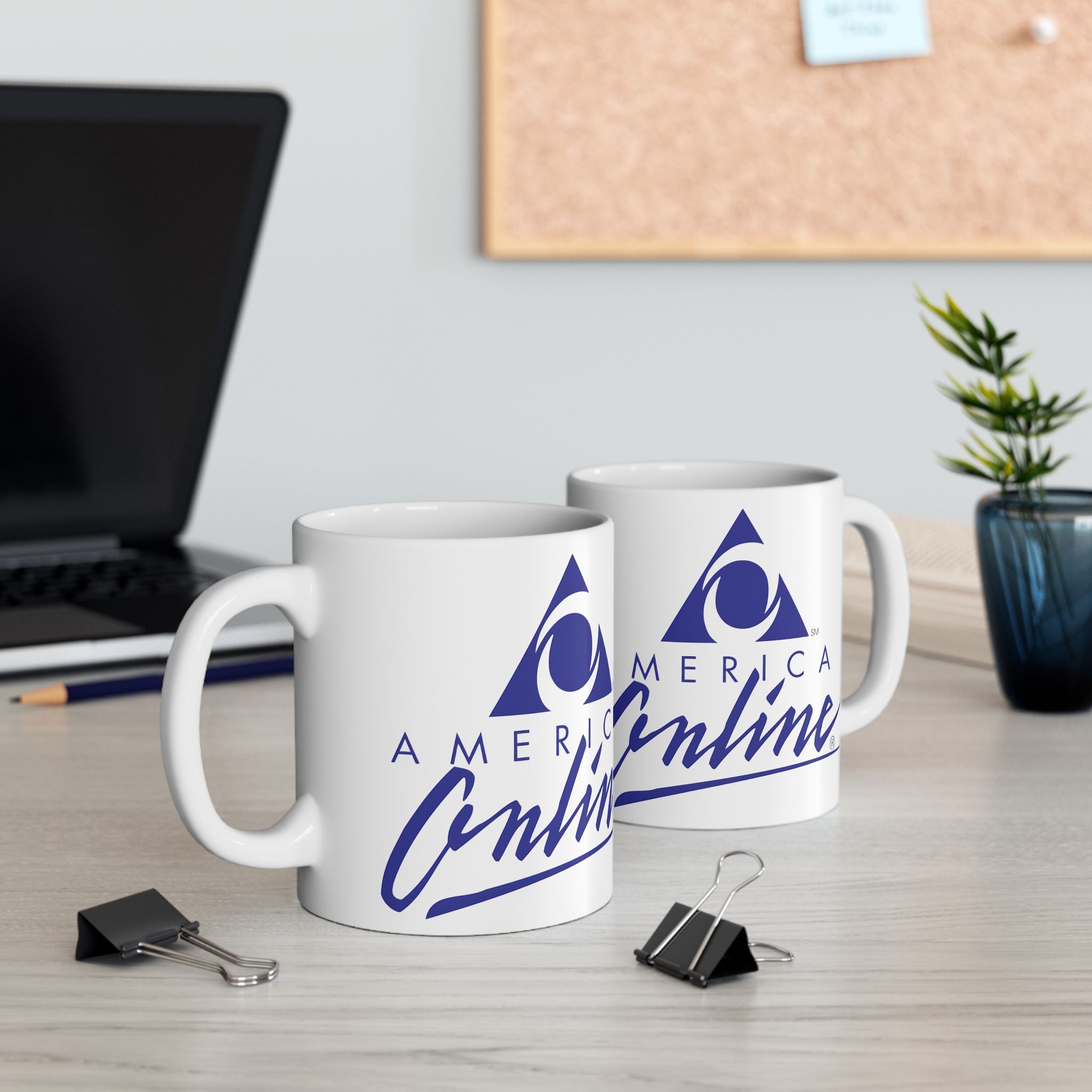 America Online (AOL) Ceramic Coffee Mug