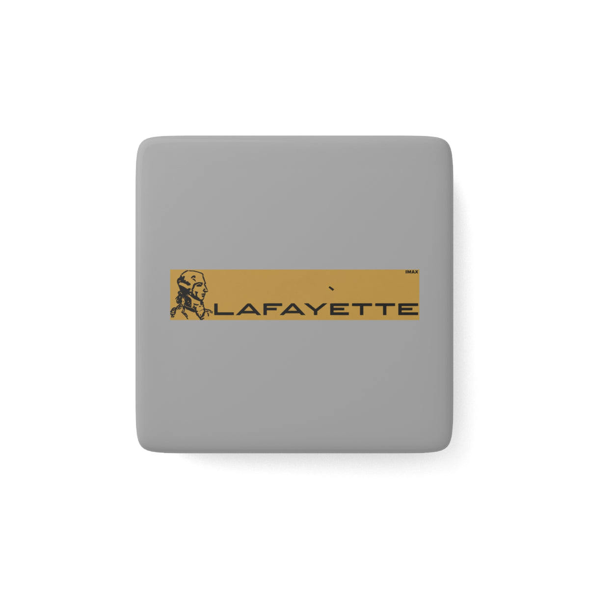 Lafayette Radio Electronics Square Porcelain Fridge Magnet