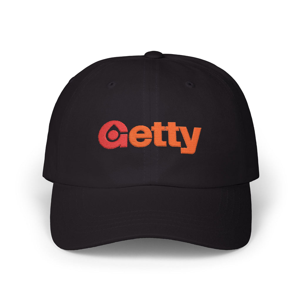 Getty Oil Embroidered Dad Cap Hat