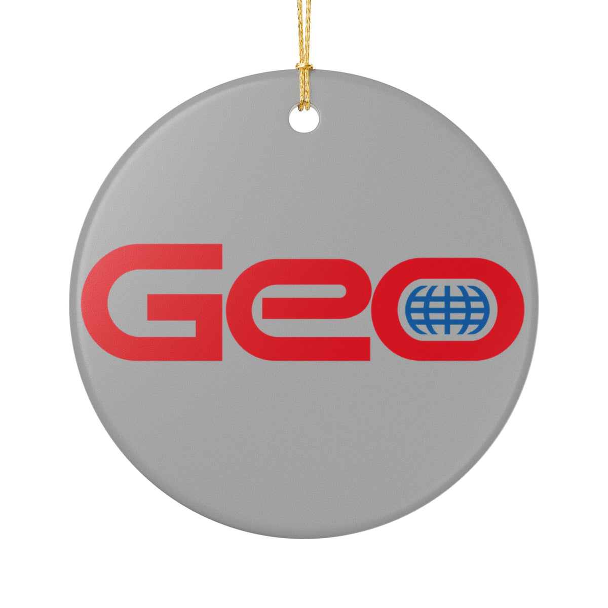 Geo Ceramic Ornament