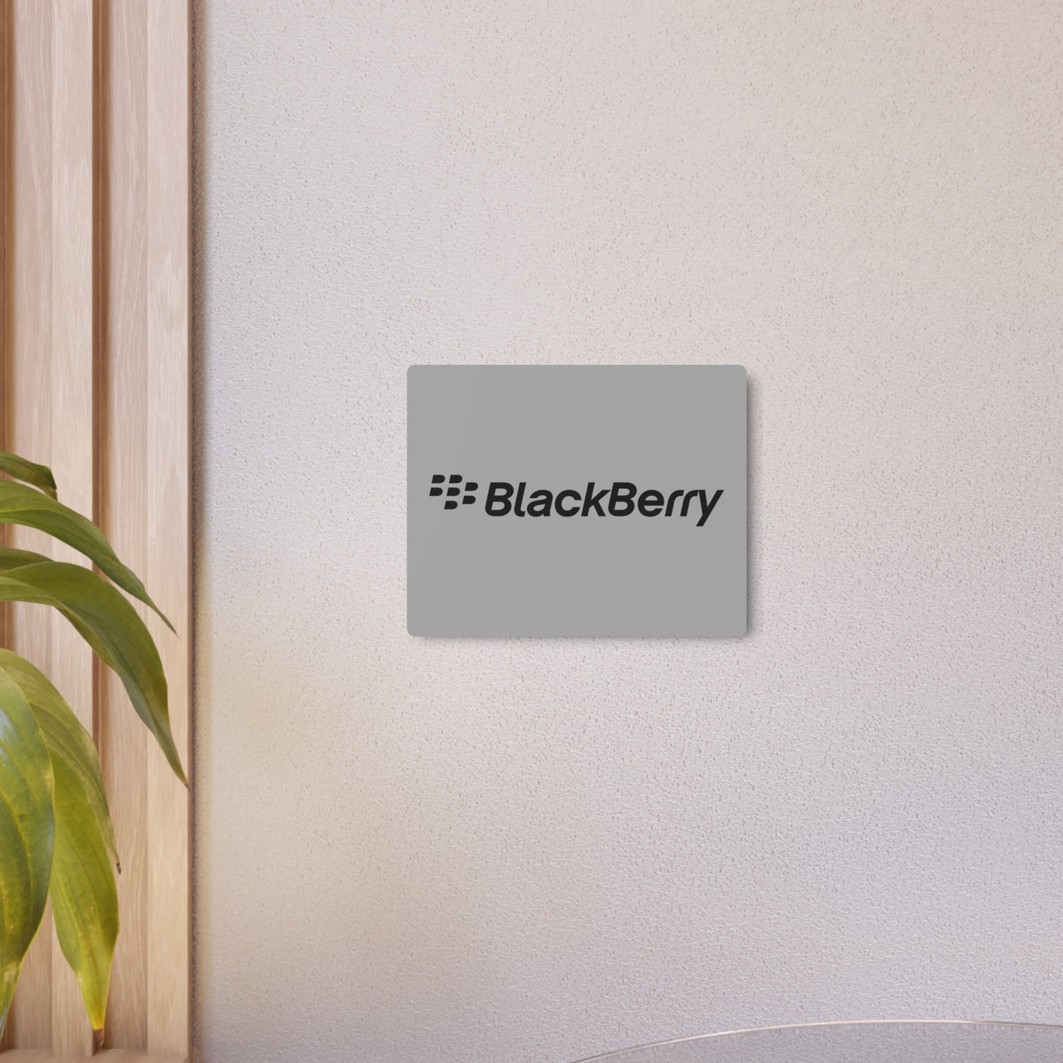 BlackBerry Metal Sign