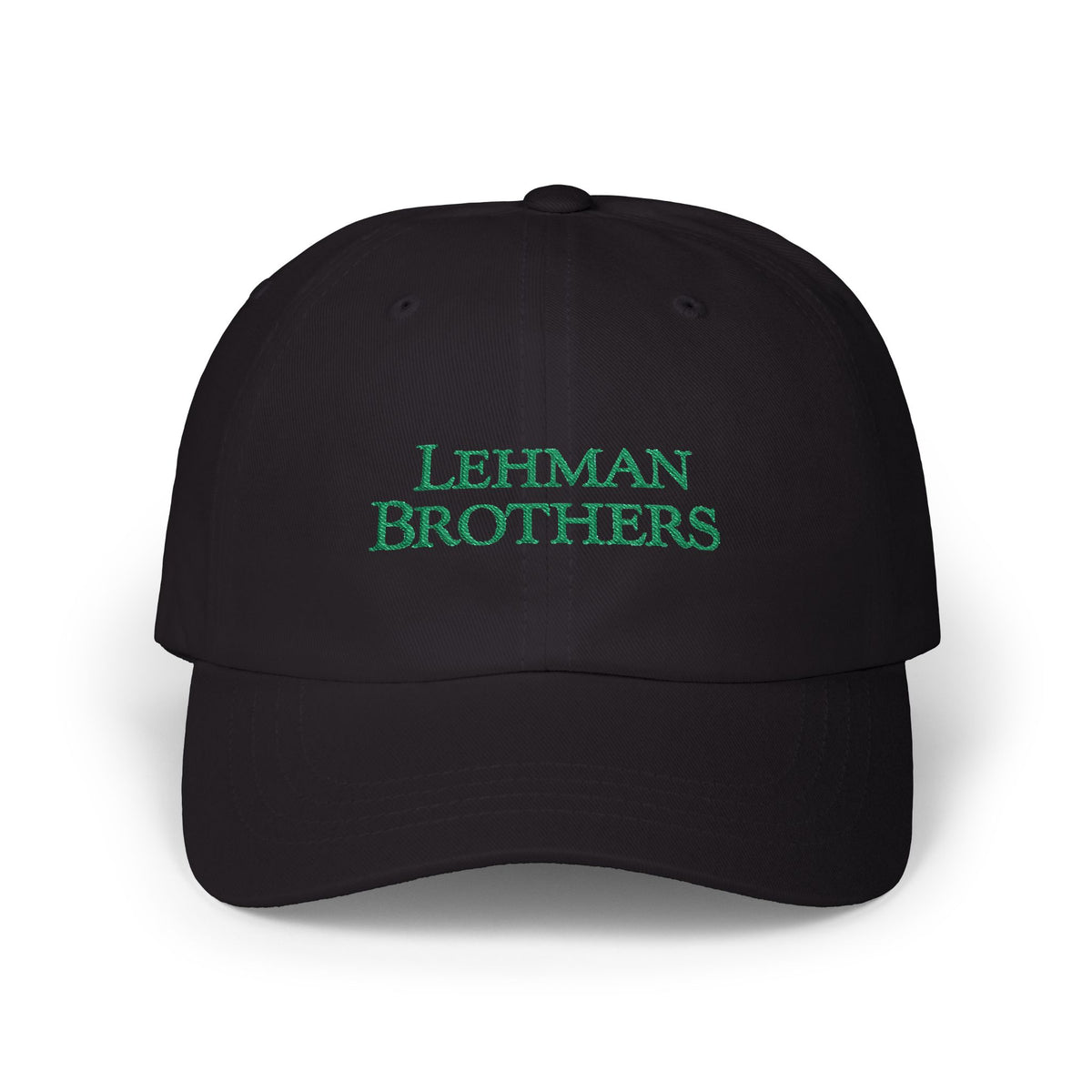Lehman Brothers Embroidered Dad Cap Hat