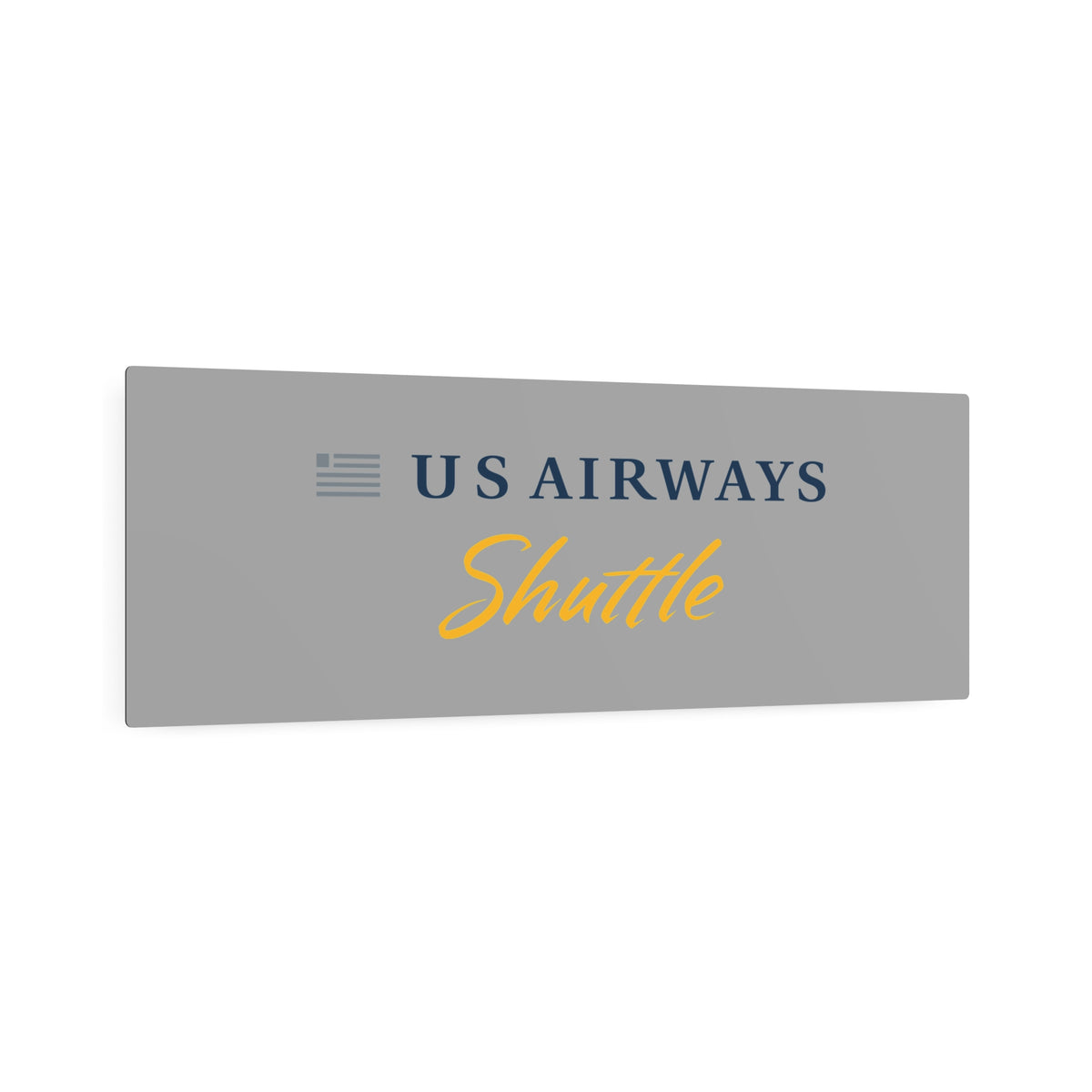 US Airways Shuttle Metal Sign