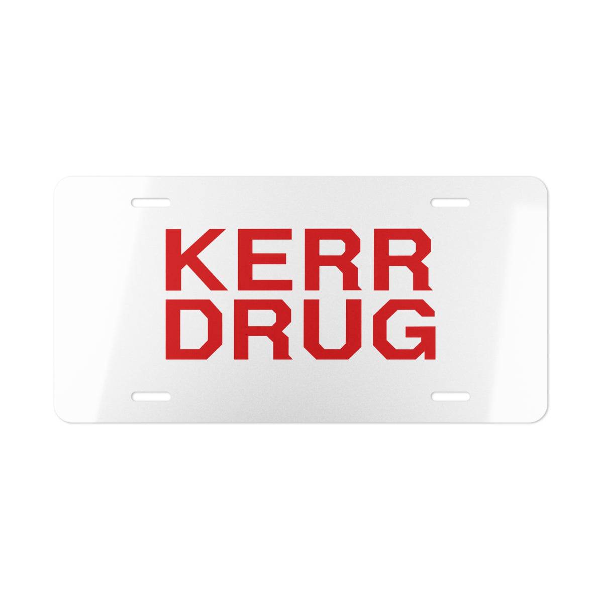 Kerr Drug Vanity License Plate