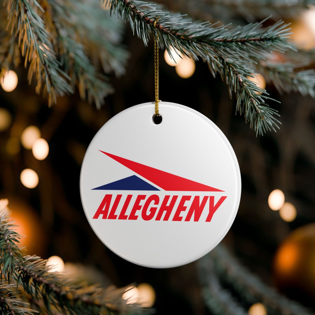 Allegheny Airlines Ceramic Ornament