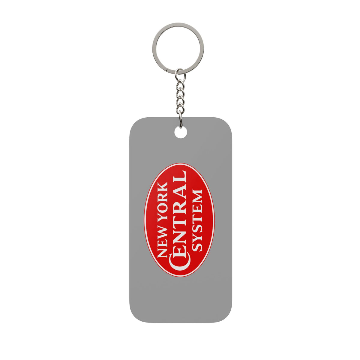 New York Central Railroad Double-Sided Keychain Charm