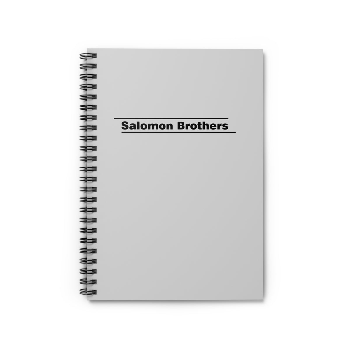Salomon Brothers Spiral Notebook
