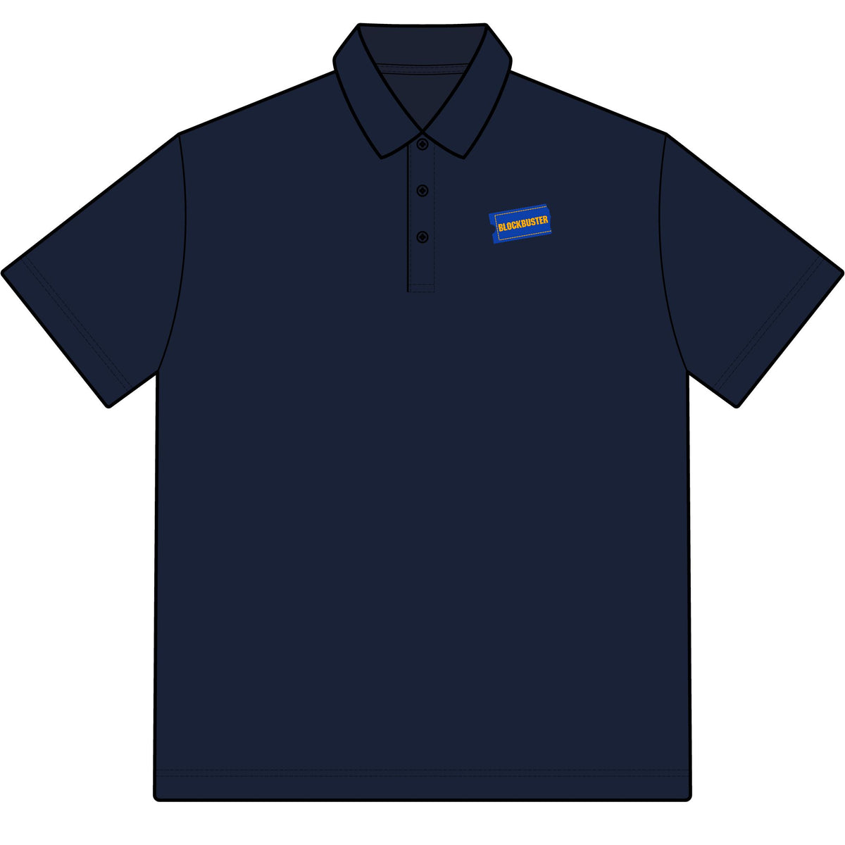 Blockbuster Video Cotton Polo Shirt