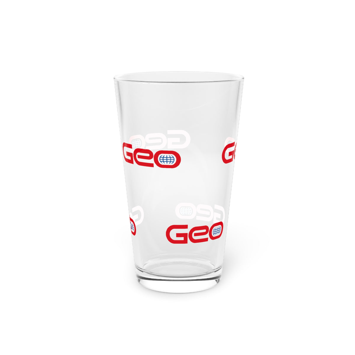 Geo 16oz Pint Glass