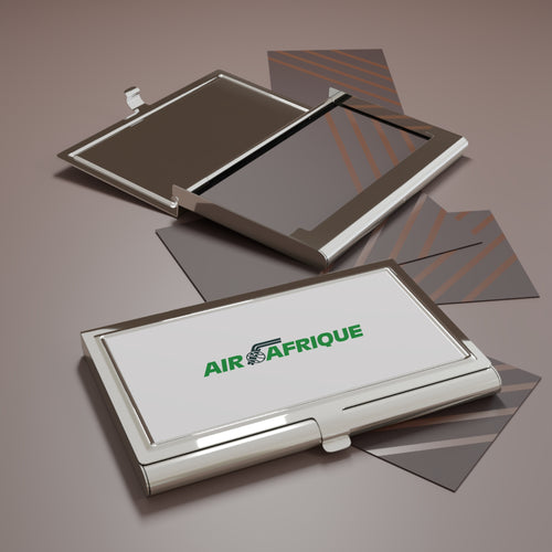 Air Afrique Metal Business Card Holder