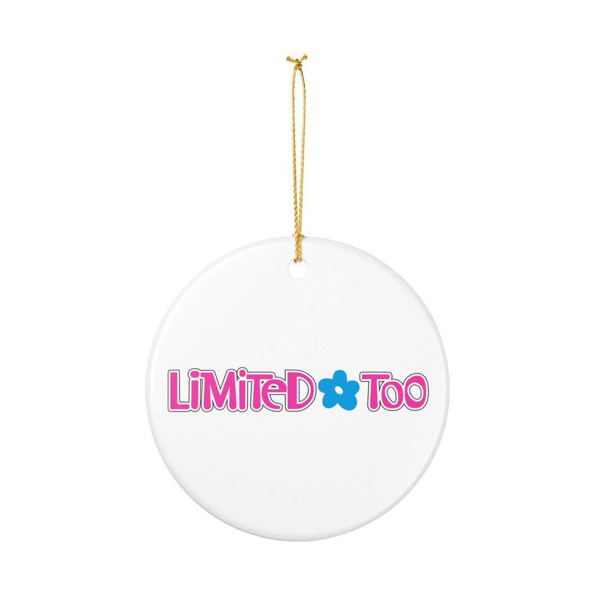 Limited Too Ceramic Ornament