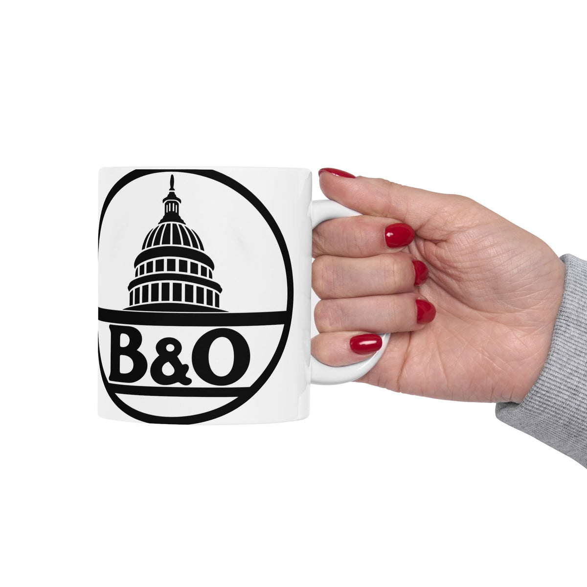 Baltimore and Ohio Railroad Ceramic Coffee Mug