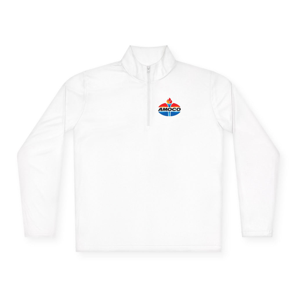 Amoco Unisex Quarter Zip Pullover