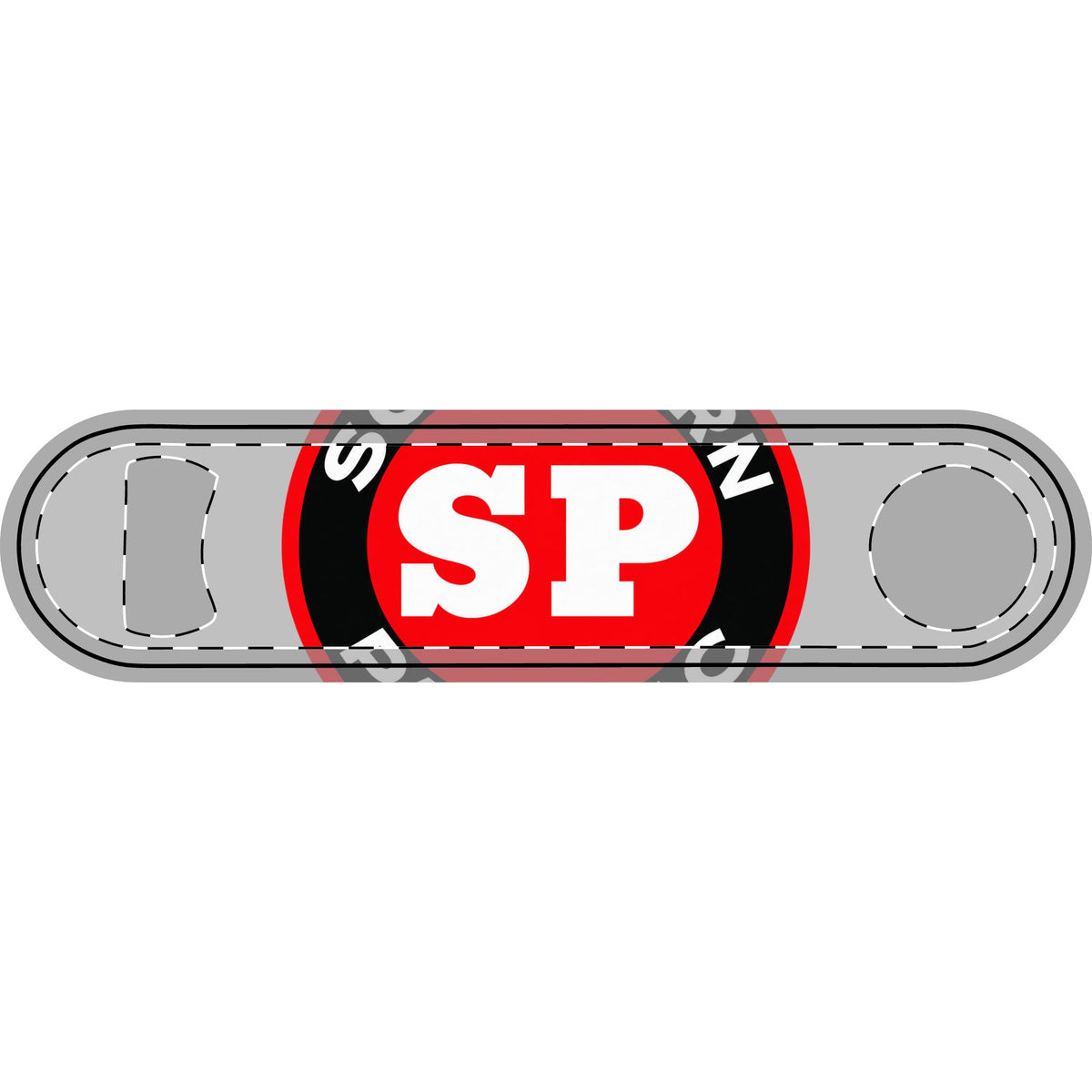 Southern Pacific Railroad Metal Bottle Opener
