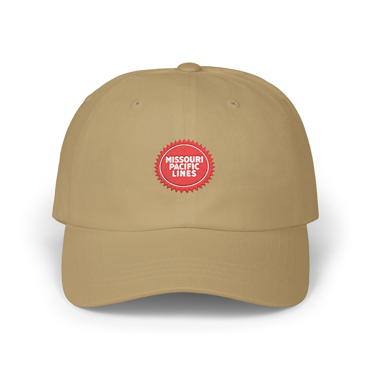 Missouri Pacific Railroad Embroidered Dad Cap Hat