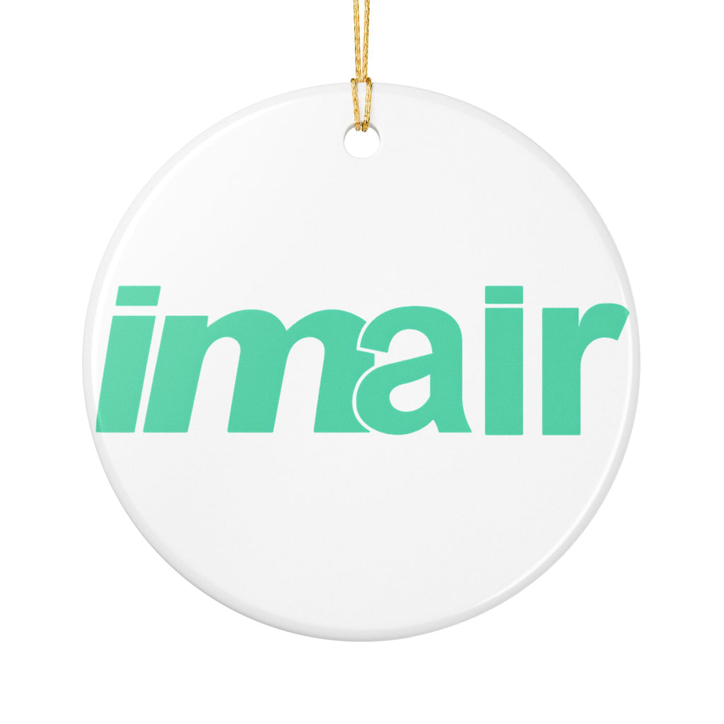 Imair Airlines Ceramic Ornament