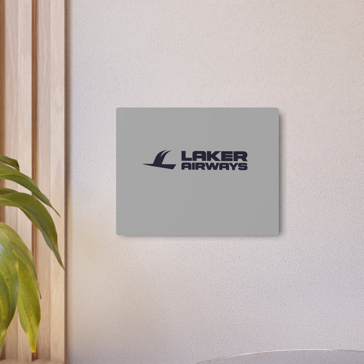 Laker Airways Metal Sign