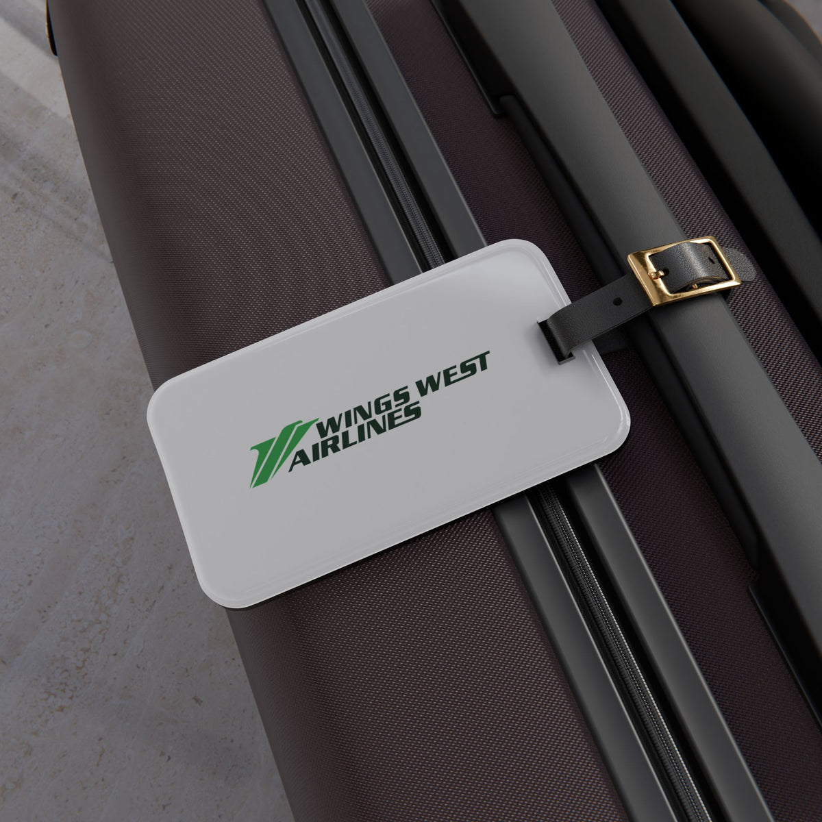 Wings West Airlines Luggage Tag