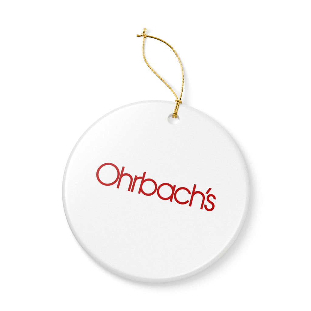 Ohrbach's Ceramic Ornament