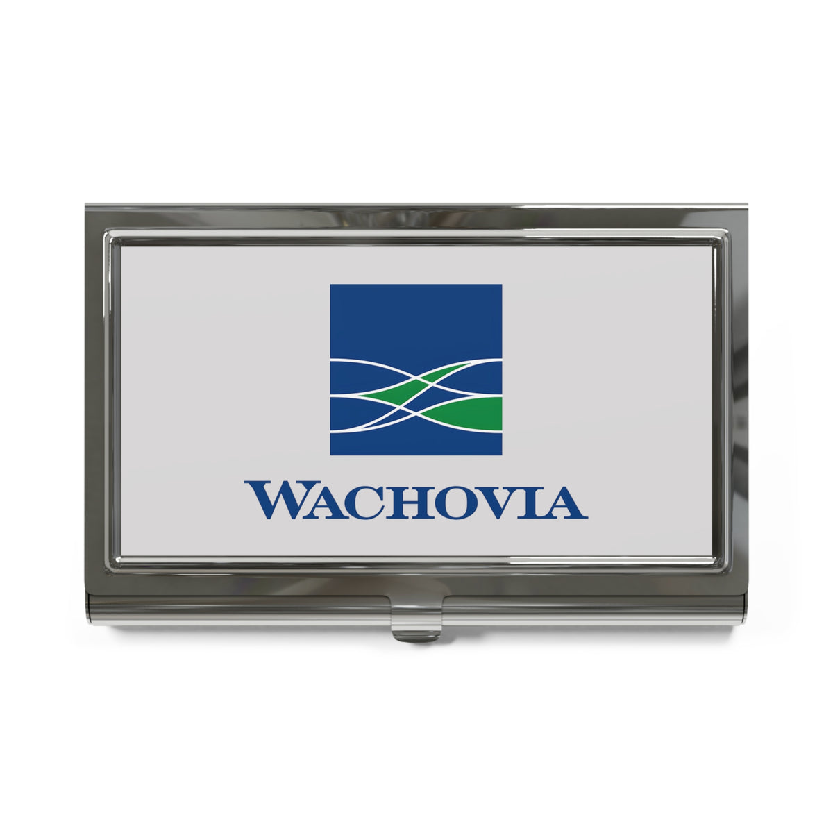 Wachovia Metal Business Card Holder