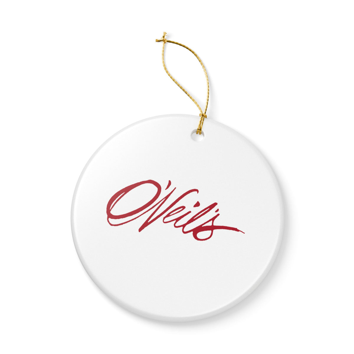 O'Neil's Ceramic Ornament