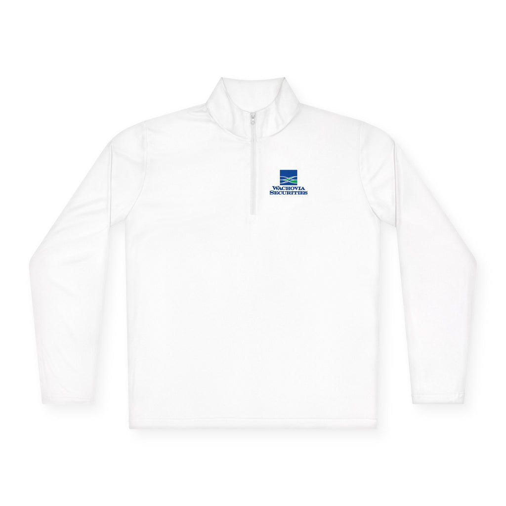 Wachovia Securities Unisex Quarter Zip Pullover