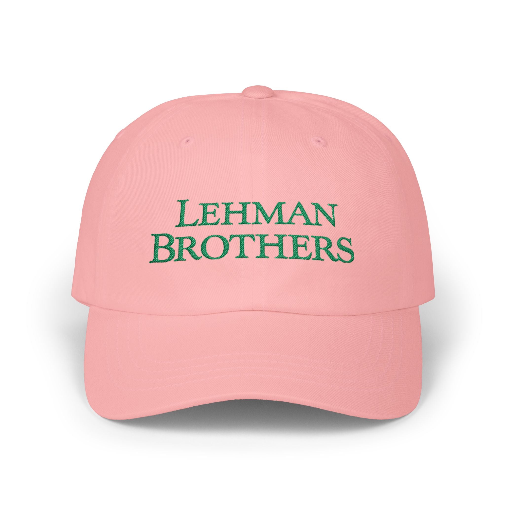 Lehman Brothers Embroidered Dad Cap Hat