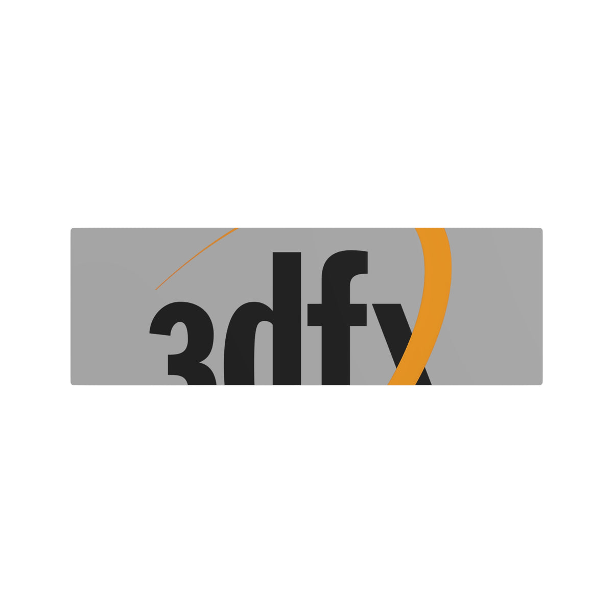 3dfx Interactive Metal Sign