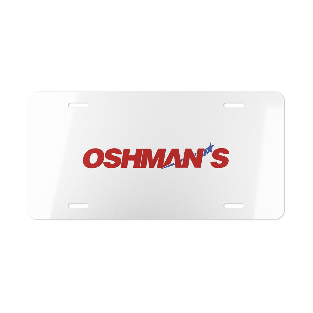 Oshman's Sporting Goods Vanity License Plate