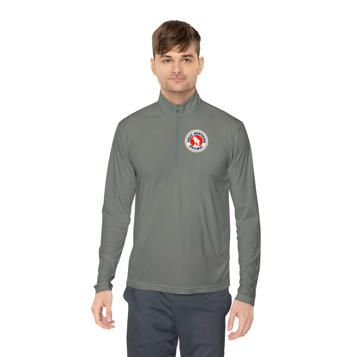 Great Northern Railway Unisex Quarter Zip Pullover