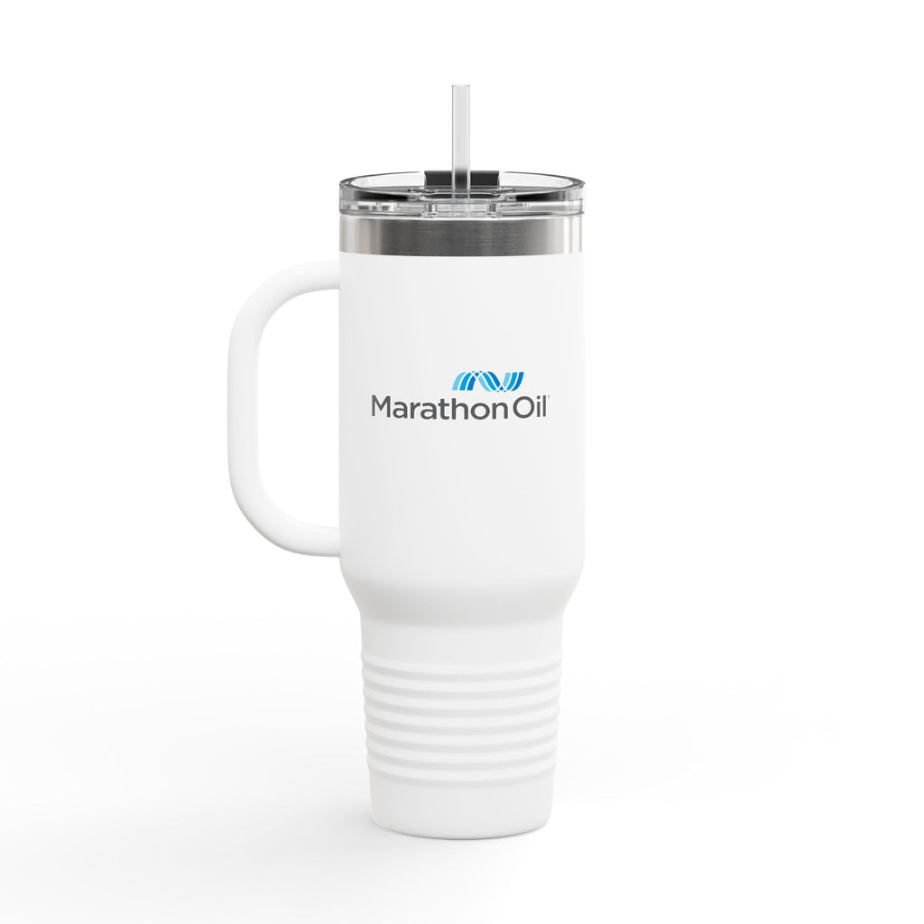 Marathon Oil 40oz Insulated Travel Mug Stainless Tumbler