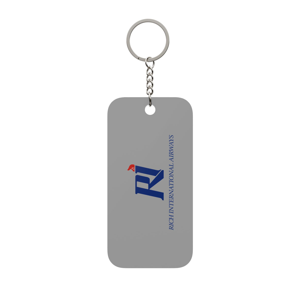 Rich International Airways Double-Sided Keychain Charm