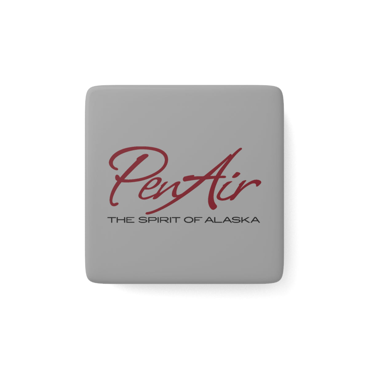 Peninsula Airways (PenAir) Square Porcelain Fridge Magnet