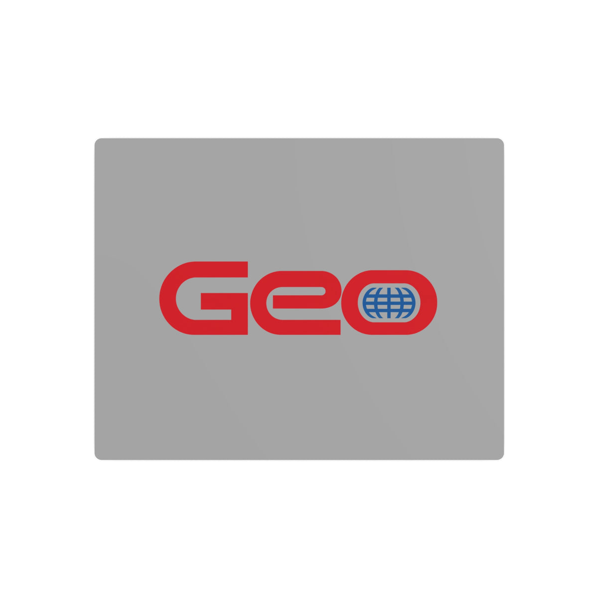 Geo Metal Sign