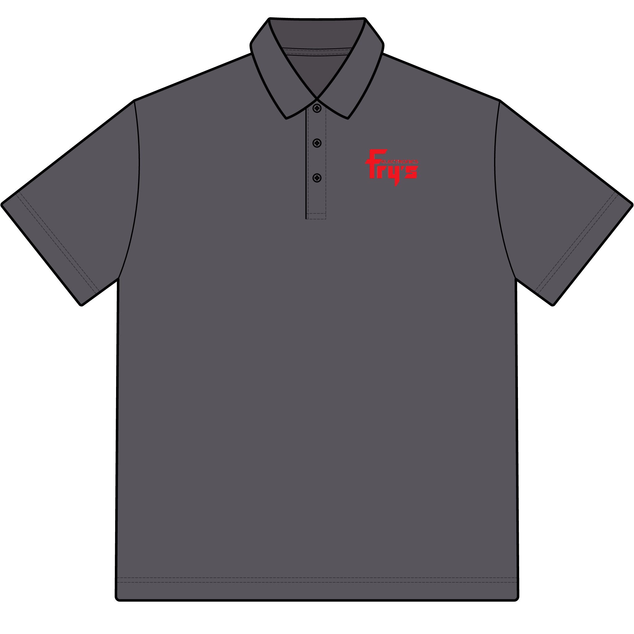 Fry's Electronics, Inc. Cotton Polo Shirt
