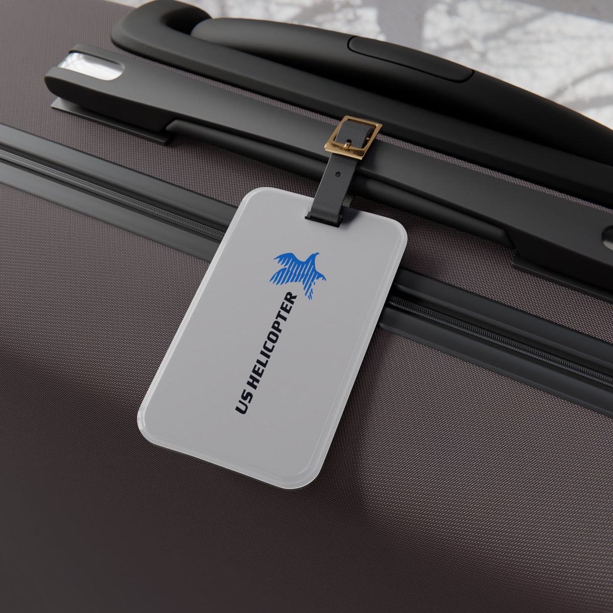 US Helicopter Luggage Tag