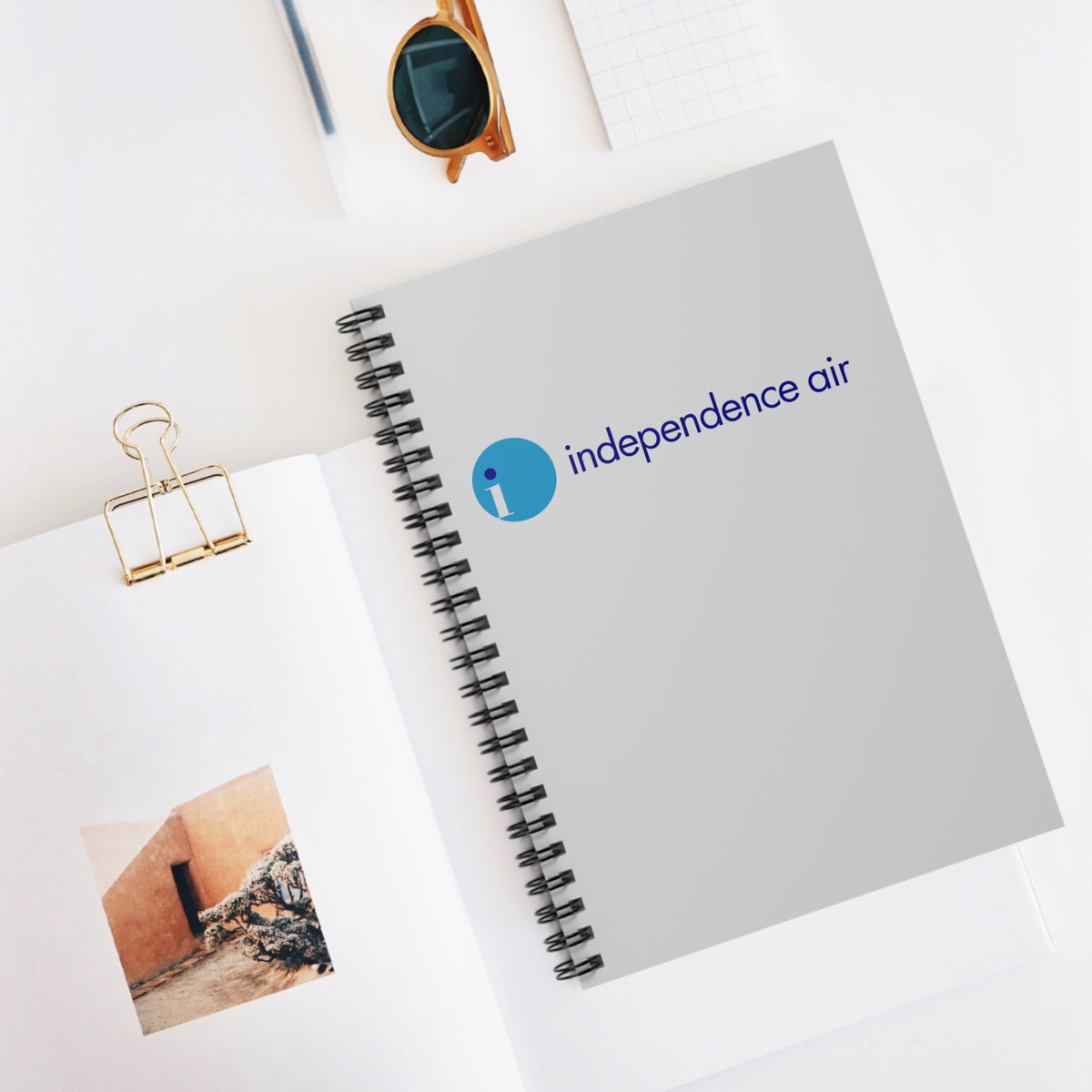 Independence Air Spiral Notebook